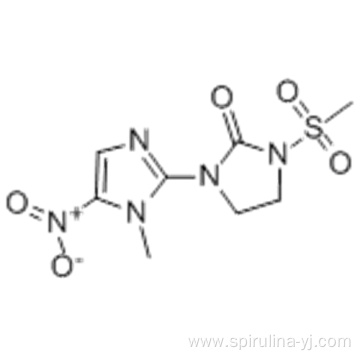 2-Imidazolidinone,1-(1-methyl-5-nitro-1H-imidazol-2-yl)-3-(methylsulfonyl)- CAS 56302-13-7